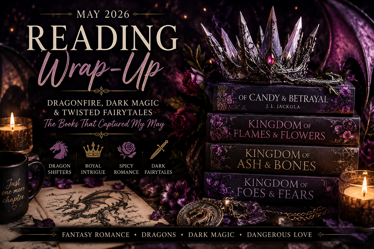 Of Dragonfire, Betrayal, and Beautiful Ruin: My May Reading